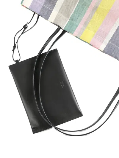 The Row Mini Barn Striped Tote Bag