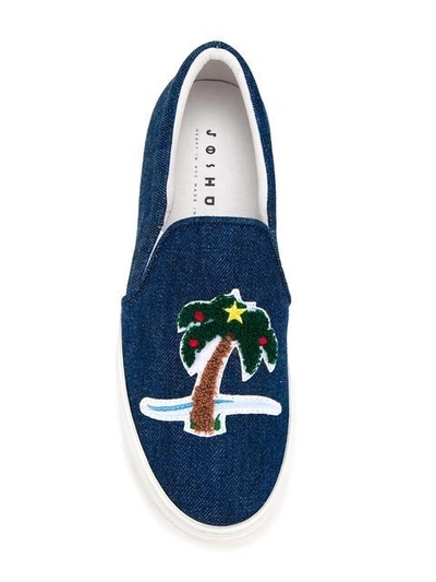 Shop Joshua Sanders 'holiday' Sneakers In Blue