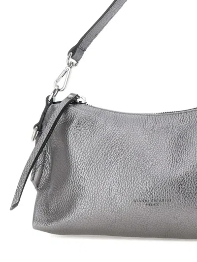 Gianni Chiarini Metallic-leather Top-handle Shoulder Bag