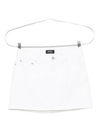 Apc Denim Mini Skirt
