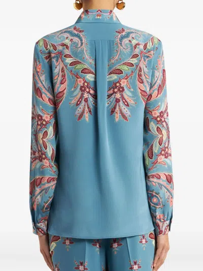 Etro Paisley-print Silk Shirt
