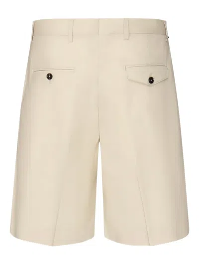 Be Able Pleat-detailed Pocket Shorts In White