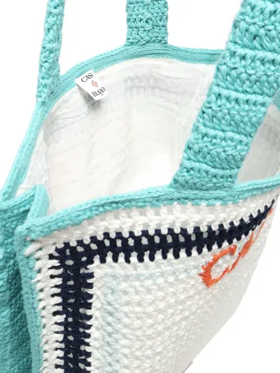 Casablanca Crochet-detail Tote Bag