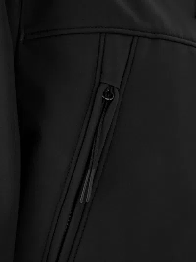 C.p. Company Shell-r Goggle Jacket In Black