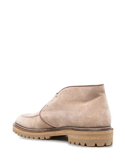 Eleventy Schnürstiefel Aus Wildleder