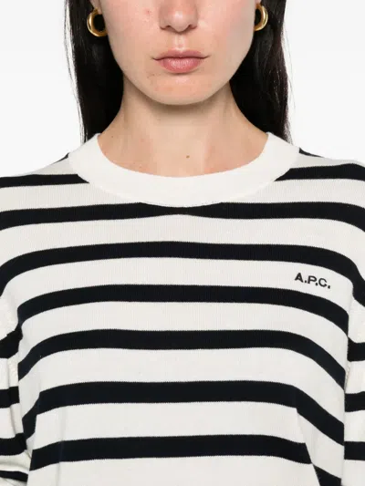 Apc A.p.c. 'josepha' Sweater In White