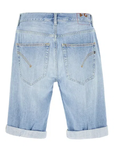 Dondup Denim Bermuda Shorts In Blue