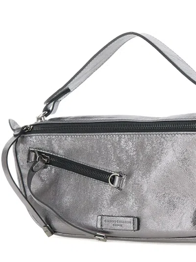 Gianni Chiarini Metallic Zip-fastening Tote Bag