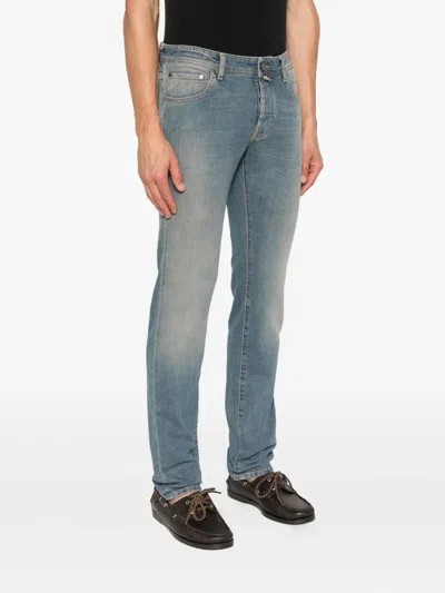 Jacob Cohen Straight-leg Jeans In Blue