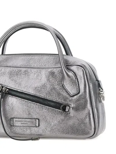 Gianni Chiarini Metallic Zip-detail Tote Bag