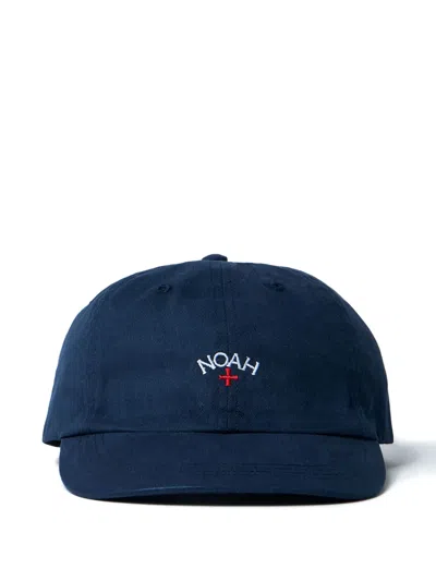 Noah Logo-embroidered Baseball Cap In Blue