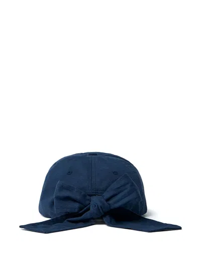 Noah Logo-embroidered Baseball Cap In Blue