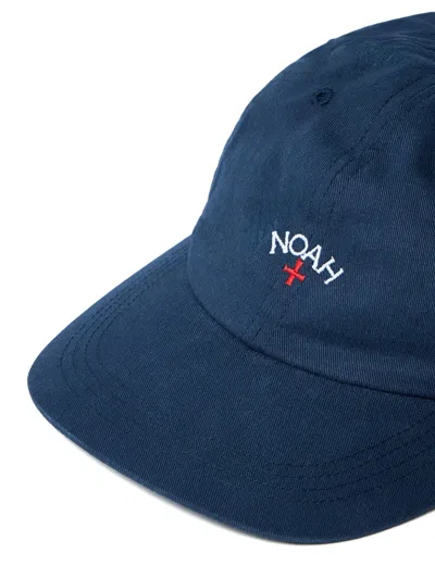 Noah Logo-embroidered Baseball Cap In Blue