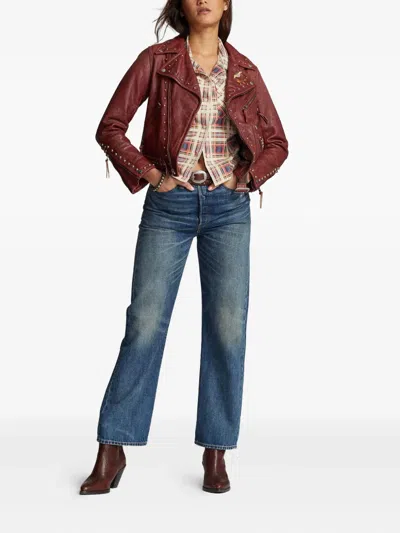 Rrl Jeans Mit Logo-patch In Blue