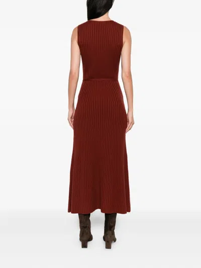Gabriela Hearst Ribbed-knit Dress