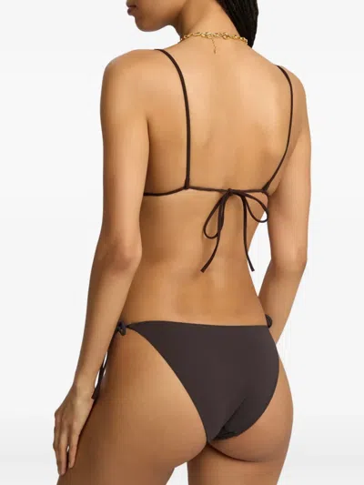 Lido Venti Triangle Tie Bikini In Black