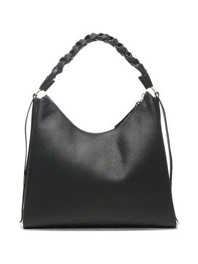 Coccinelle Medium Boheme Shoulder Bag In Black