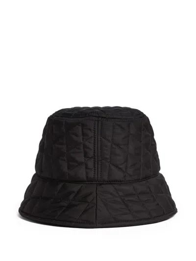 Dsquared2 Gesteppter Fischerhut In Black