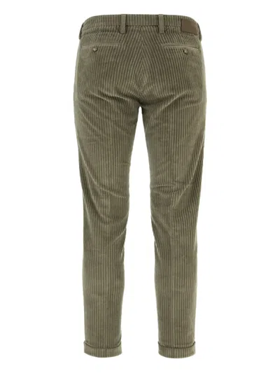 Re-hash Corduroy Cotton-blend Trousers In Green