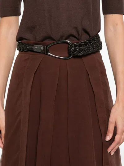 Brunello Cucinelli Pleated High-rise Skirt
