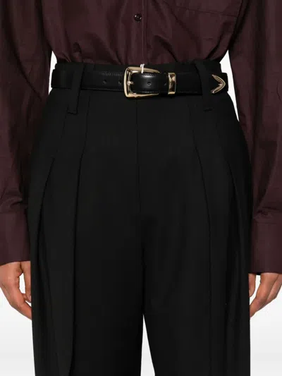 Victoria Beckham Trousers Blacks And Greys In Black
