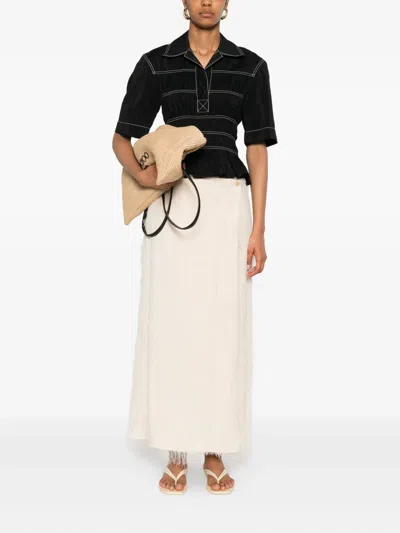 Nanushka Gesmoktes Hemd In Black