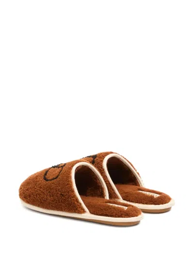 Valentino Round Toe Slippers
