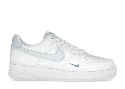 Pre-owned Nike Air Force 1 Low '07 (women's) Sneakers In White/aegean Storm/football Grey In Multi