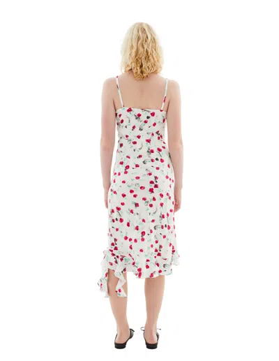 Marni Monoprint Dress In White