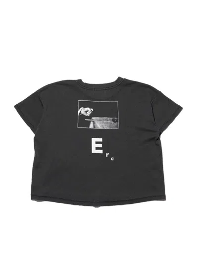 Enfants Riches Deprimes Dark Grey Printed T-shirt In Black