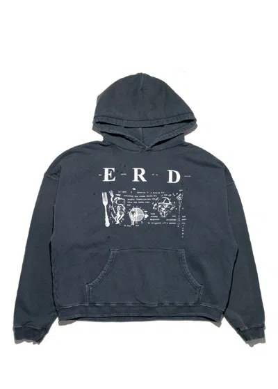 Enfants Riches Deprimes Dark Grey Hoodie With Print