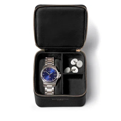 Aspinal Of London Travel Watch & Ring Box