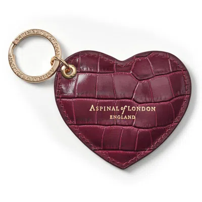Aspinal Of London Heart Key Ring