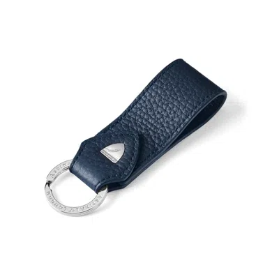 Aspinal Of London Small Leather Loop Keyring