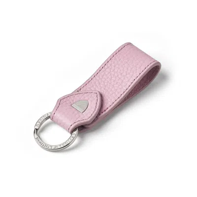 Aspinal Of London Small Leather Loop Keyring