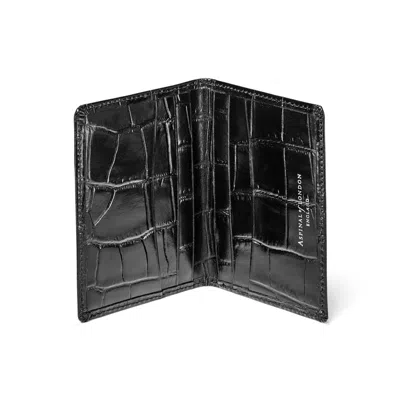 Aspinal Of London Double Fold Credit Card Holder