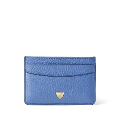 Aspinal Of London Slim Credit Card Holder In Blue