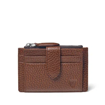 Aspinal Of London Zipped Rfid Card Holder