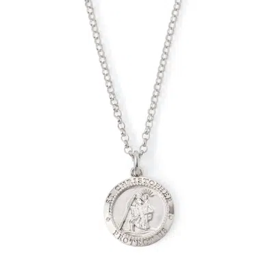 Aspinal Of London St Christopher Charm Necklace