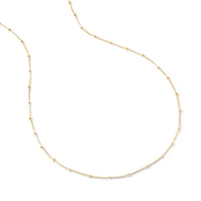 Aspinal Of London 16-inch Beaded Necklace In Gold