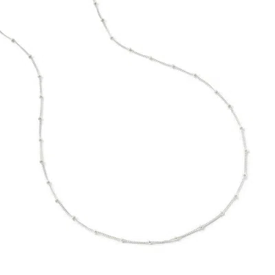 Aspinal Of London 16-inch Beaded Necklace In White