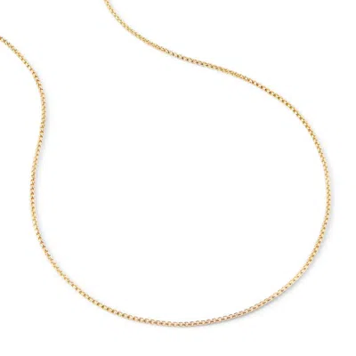 Aspinal Of London 21-inch Rounded Box Chain Necklace