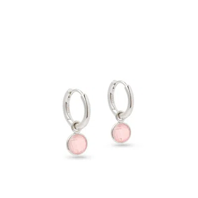Aspinal Of London Gemstone Huggie Earrings