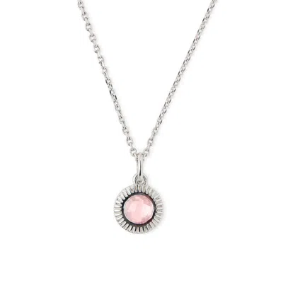 Aspinal Of London Gemstone Pendant Necklace In Multi