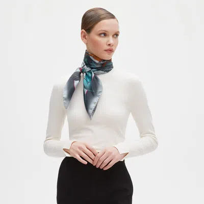 Aspinal Of London Robin Silk Scarf