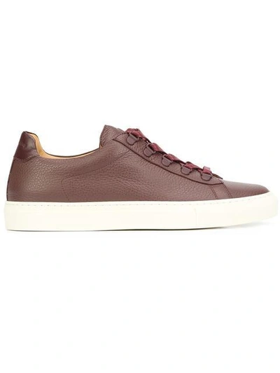 Shop Koio Collective Gavia Marsala Sneakers In Brown