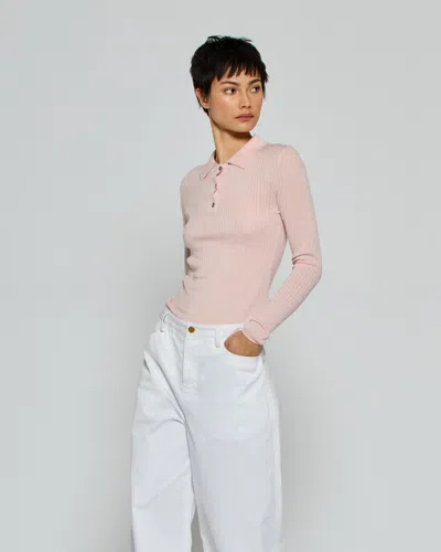 Serena Bute Ribbed Henley Top