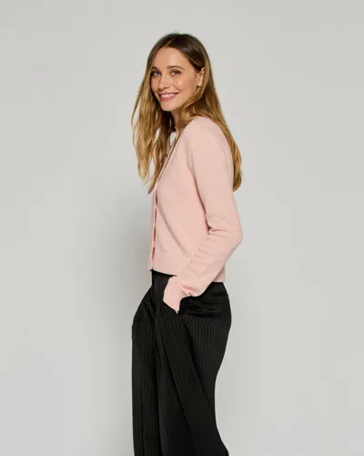 Serena Bute V-neck Semi Cropped Cardigan