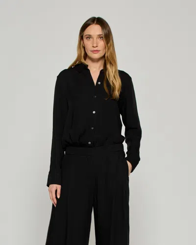 Serena Bute Classic Shirt With Georgette Trim
