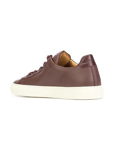 Shop Koio Collective Gavia Marsala Sneakers In Brown